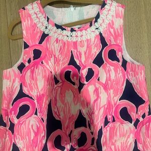 Lilly Pulitzer Classic Shift Dress. Girls Size 10.